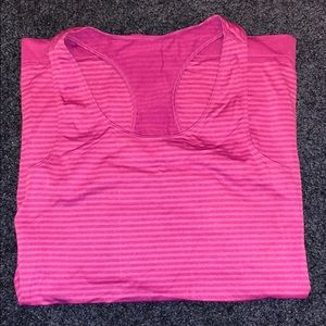 Purple under armor workout tank